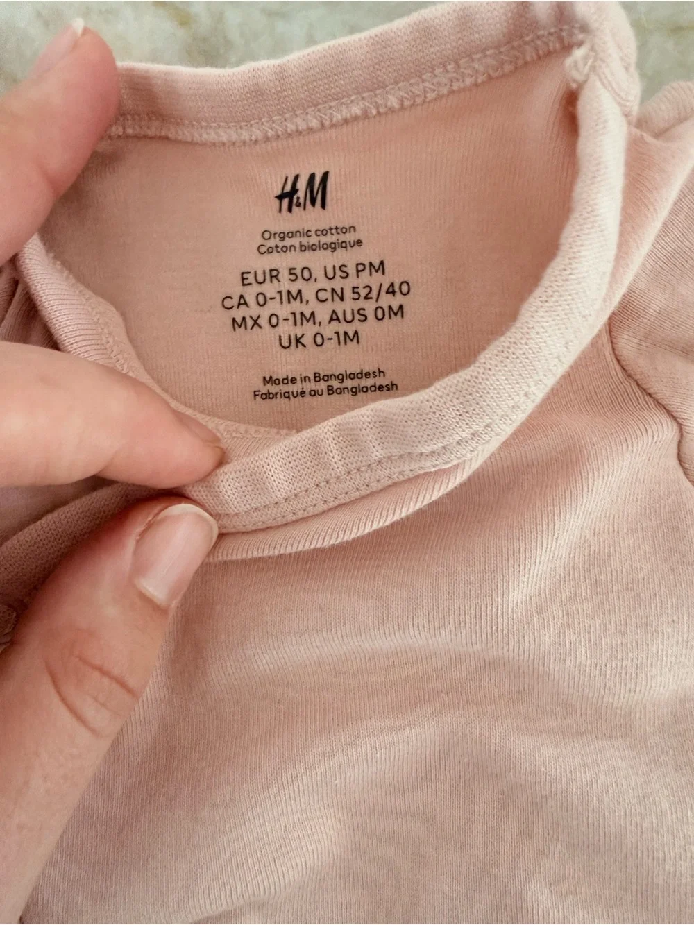 3-Pack Long-Sleeves Bodysuits and Leggings - Dusty Pink/White/Dotted